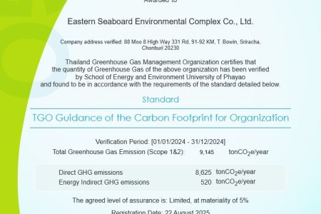 ฝบรับรองการบริหารจัดการก๊าซเรือนกระจก